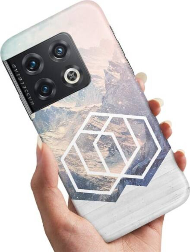 OnePlus 10 Pro - Deksel/Mobildeksel Kunst Fjell Multicolor