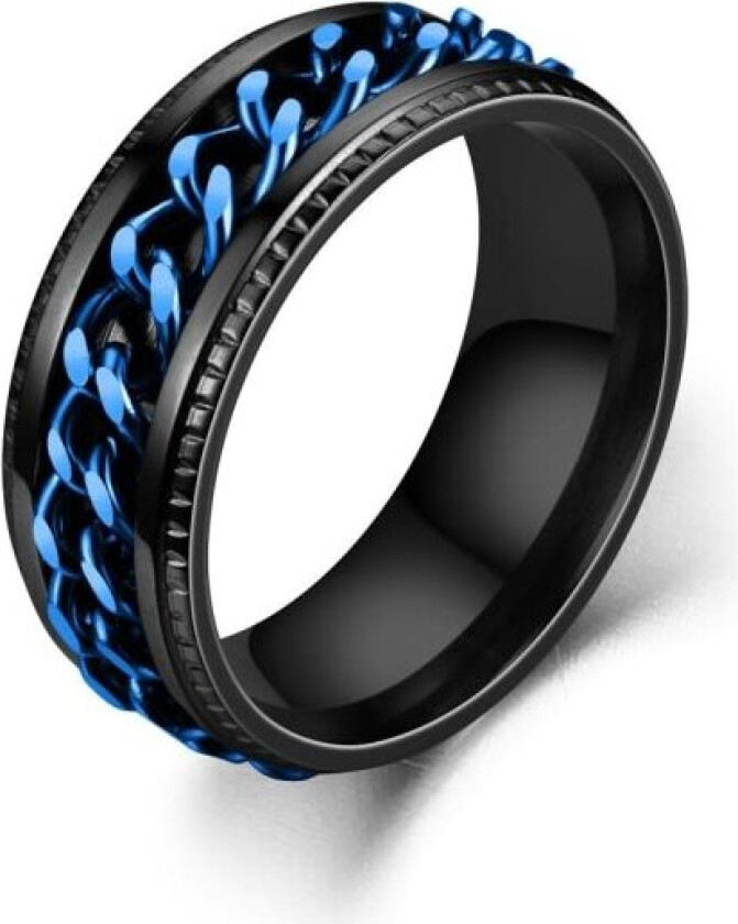 Anti-angst spinner fidget roterende ring ringer Størrelse6/16.4mm Størrelse6/16.4mm