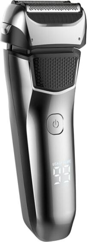 Elektrisk barbermaskin for menn, barbermaskiner for menn elektrisk våt tørr, oppladbar herreskjerer elektrisk folie for menn ansikt vanntett, USB reise