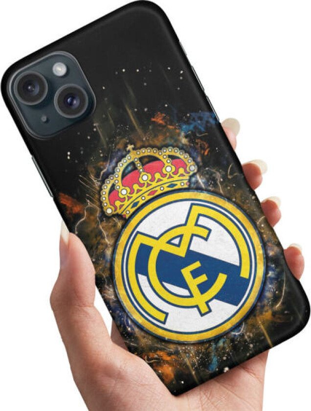 iPhone 14 Plus - Deksel/Mobildeksel Real Madrid