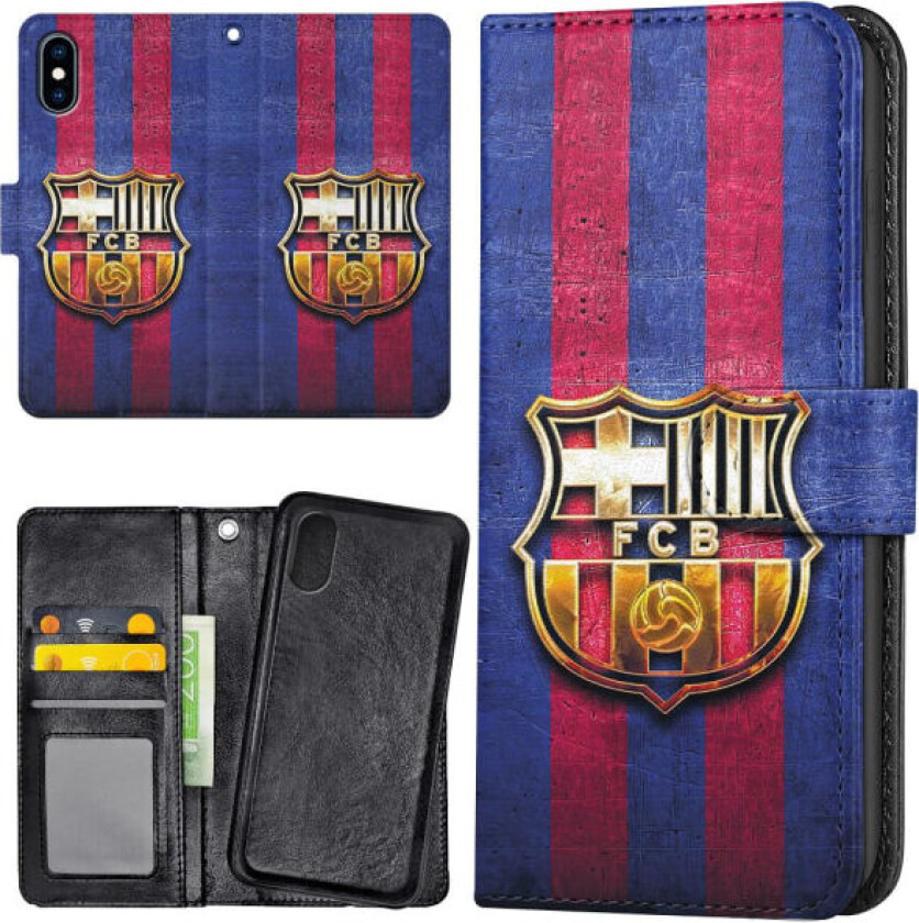 iPhone X/XS - Lommebok Deksel FC Barcelona