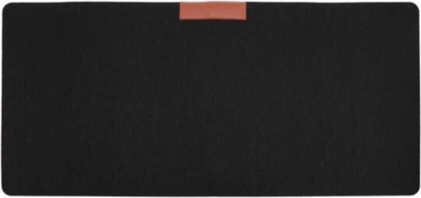 Skrivebordsunderlag / Musematte i filt 60 x 30 cm - Ulike farger Black