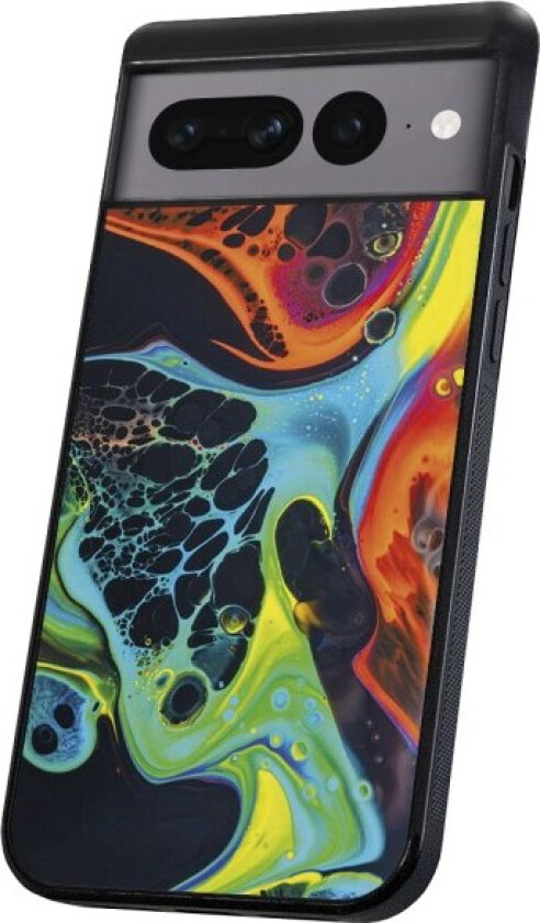 Google Pixel 8A - Deksel/Mobildeksel Marmor