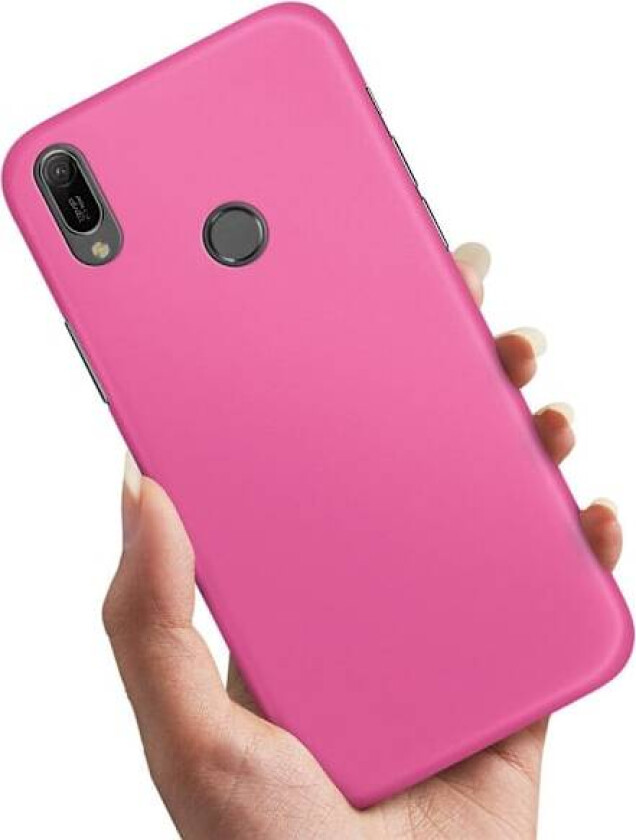 Huawei Y6 (2019) - Deksel/Mobildeksel Rosa Pink