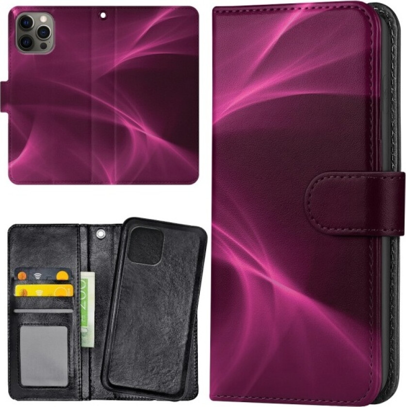 iPhone 15 Pro - Lommebok Deksel Purple Fog