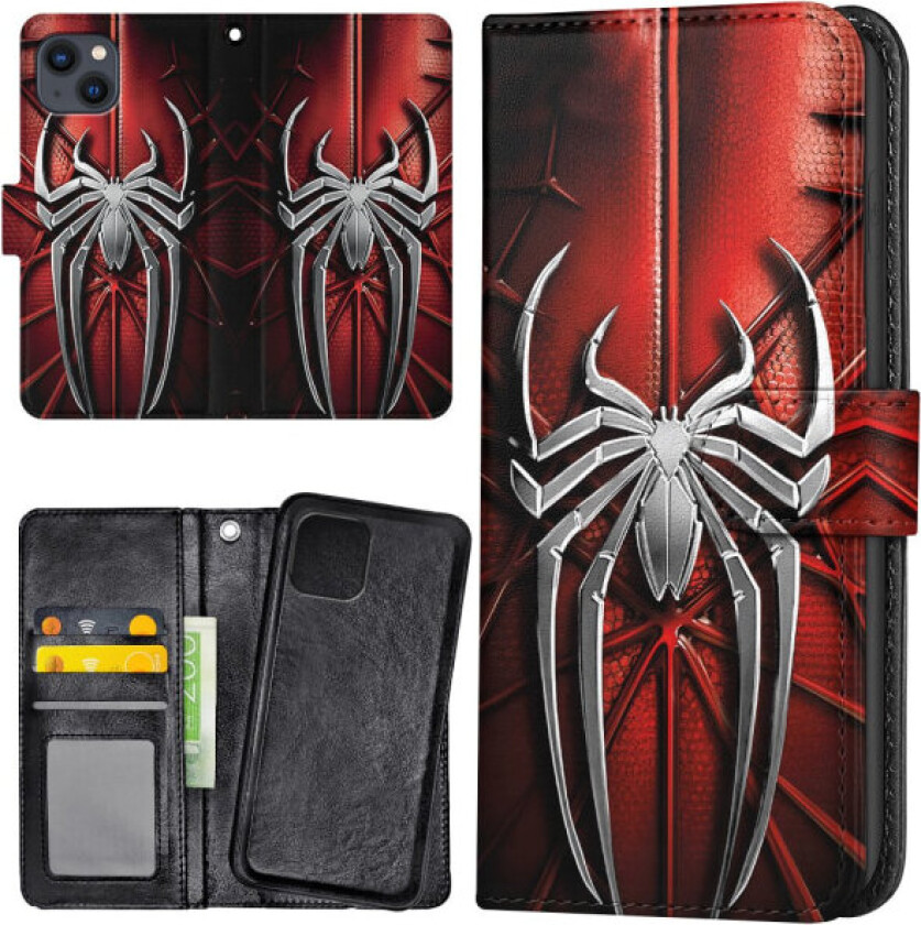 iPhone 14 - Lommebok Deksel Spiderman
