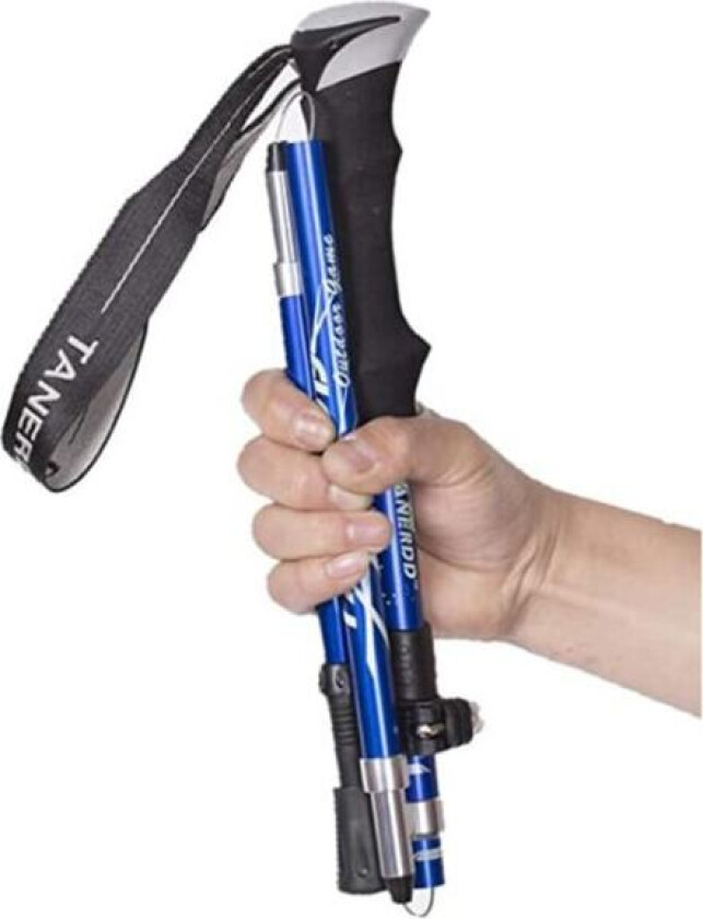 Gåstaver – sammenleggbare. Justerbare, lette, teleskopiske