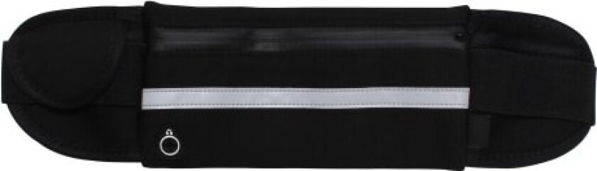 Løpebelte for menn og kvinner, vanntett joggebelte, mobiltelefonholder, justerbart sportsbelte med hodetelefonkontakt