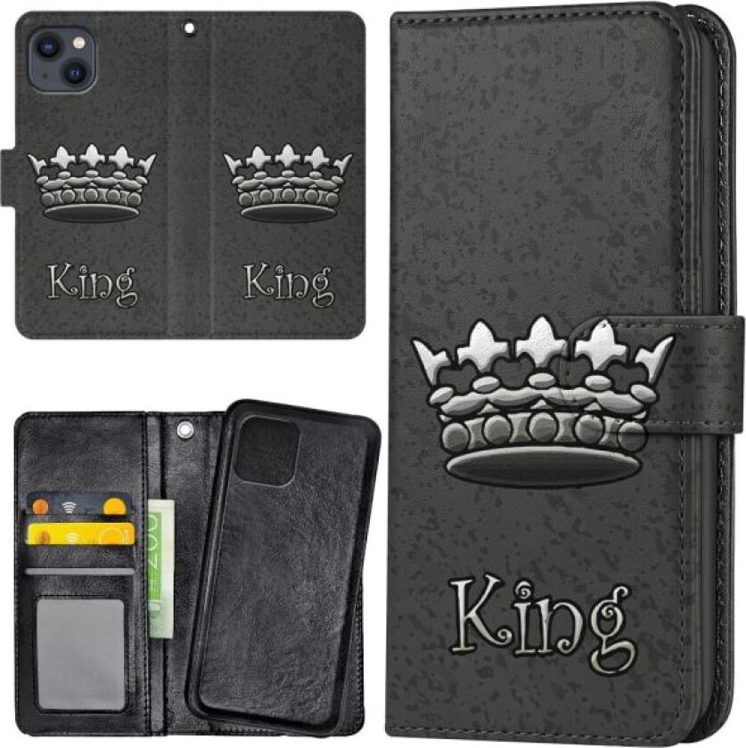 iPhone 13 - Lommebok Deksel King Multicolor