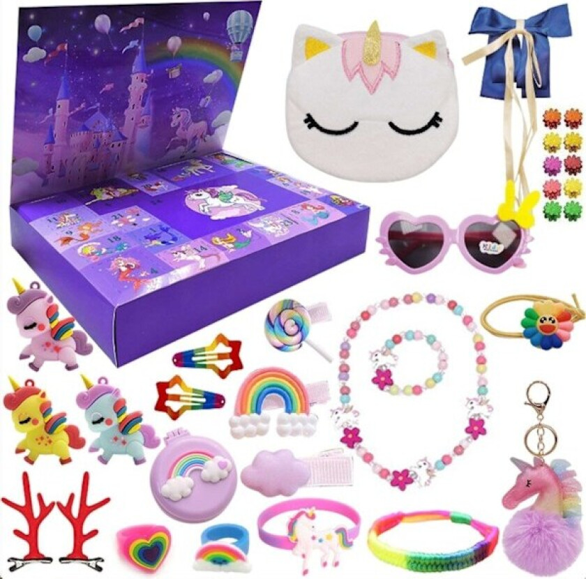 Adventskalender Unicorn Set - Skap Magi Hver Dag Frem til Jul