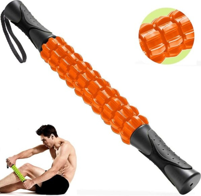 Muscle Roller Massasje Stick dypvev Kroppsmassasjemassasjeapparater