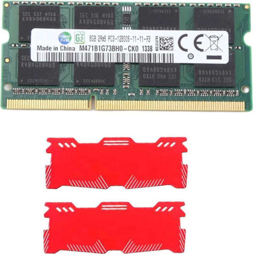 DDR3 8GB bærbar minne RAM + kjølevest 1600mhz Pc3-12800 1.5v 204 Pins Sodimm 2rx8 for bærbar minne