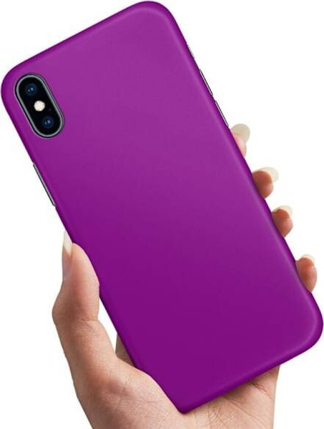 iPhone X/XS - Deksel/Mobildeksel Lilla Purple