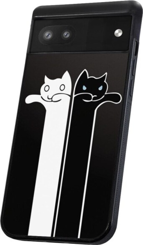 Google Pixel 6A - Deksel/Mobildeksel Avlange Katter