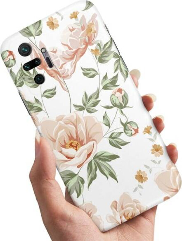 Xiaomi Redmi Note 10 Pro - Deksel/Mobildeksel Blomstermønster