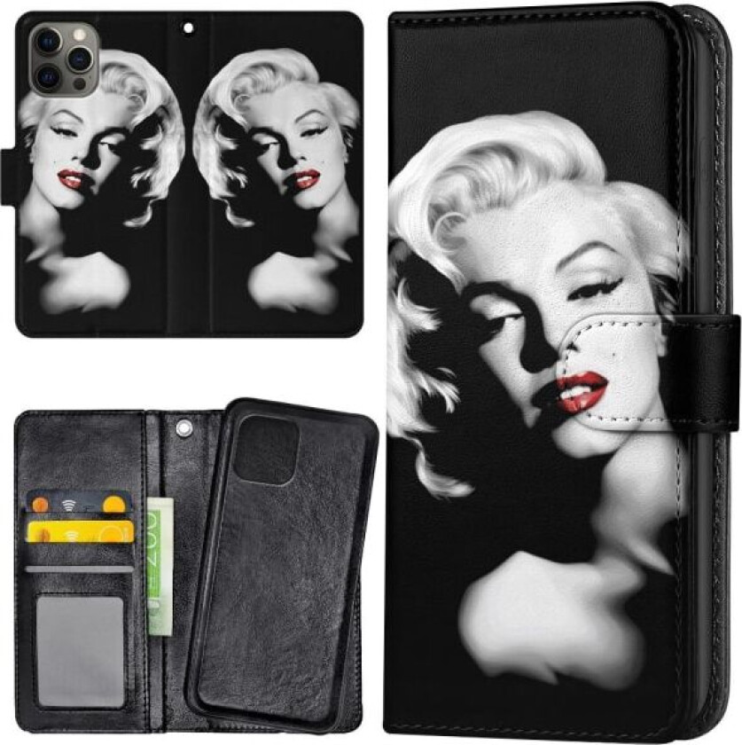 iPhone 14 Pro Max - Lommebok Deksel Marilyn Monroe