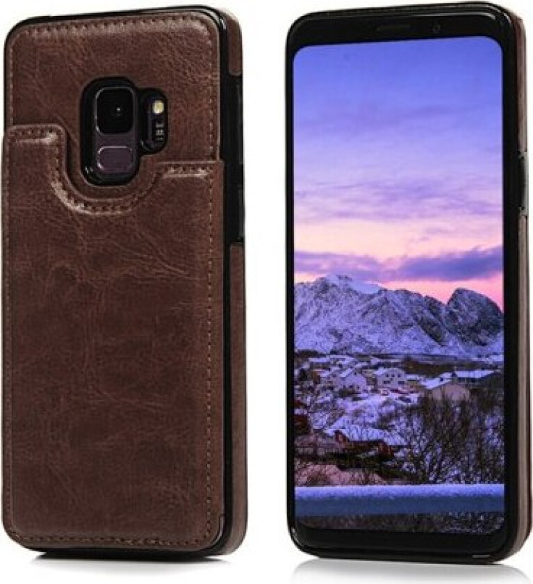 Samsung Galaxy S9 - Elegant Lommebokdeksel Brun
