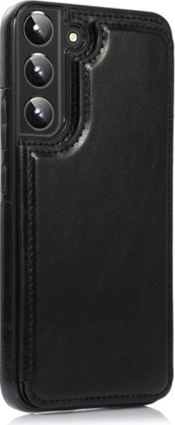 Samsung Galaxy S22 - Stilrent deksel med kortholder Svart