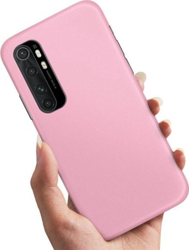 Xiaomi Mi Note 10 Lite - Deksel/Mobildeksel Lyserosa Light pink