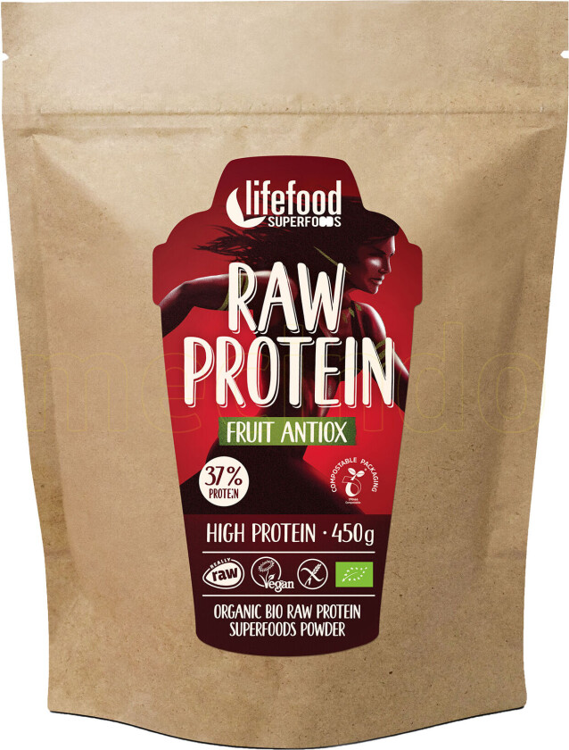 Proteinpulver Frukt RAW Øko Superfood - 450 g