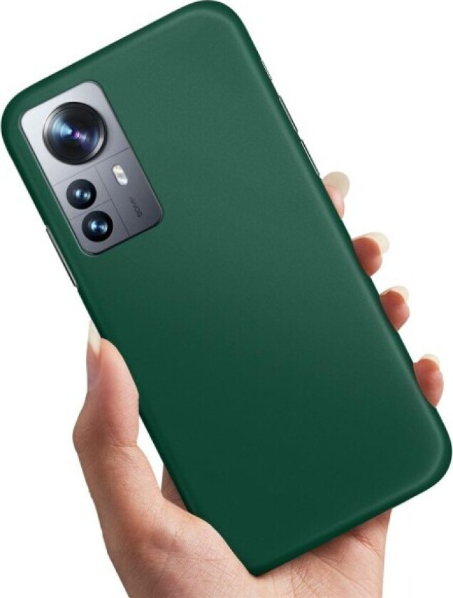 Xiaomi 12 - Deksel/Mobildeksel Mørkegrønn Dark green