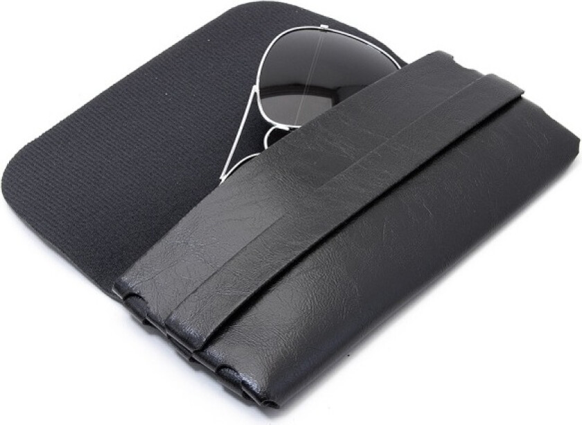 Luksuriøst brilleetui / solbrilleetui med lokk - Flere farger Black