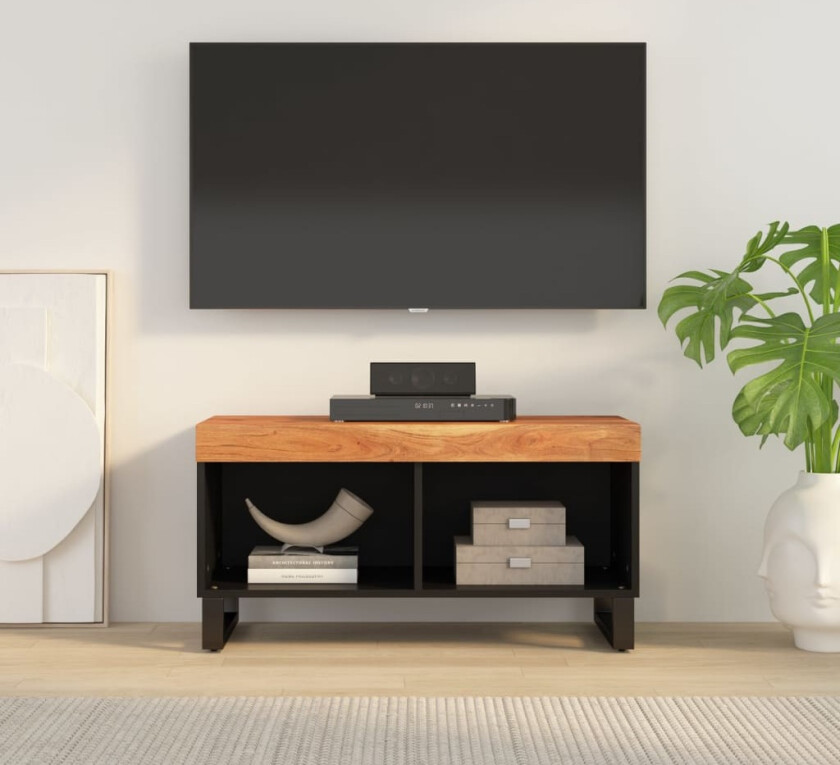 TV-benk 85x33x43,5 cm heltre akasie