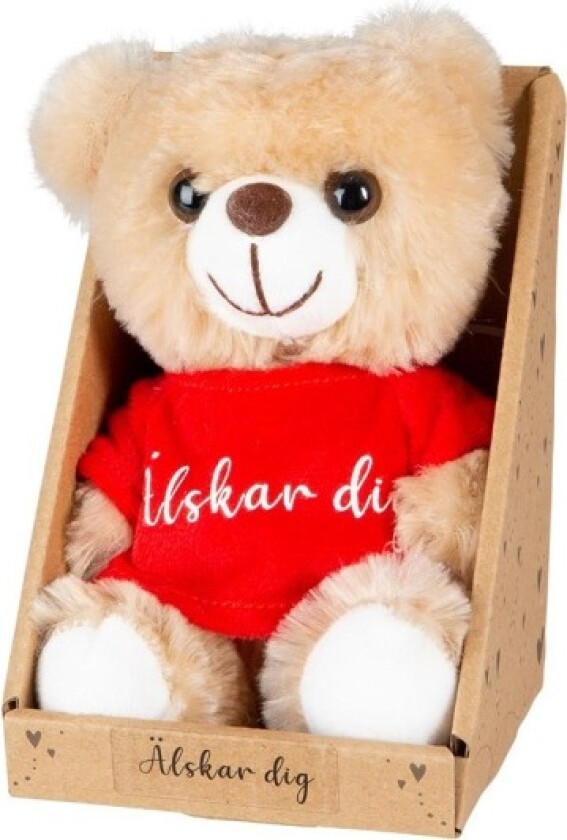 Nallebjörn Älskar dig Nalle Teddybjörn Beige