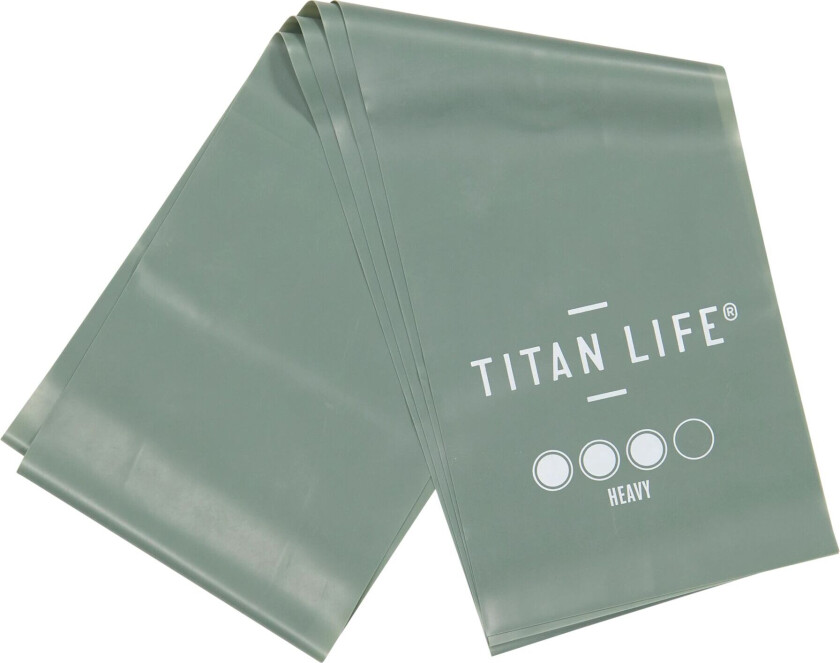 Titan Pilates Band Hard, pilatesbånd Green