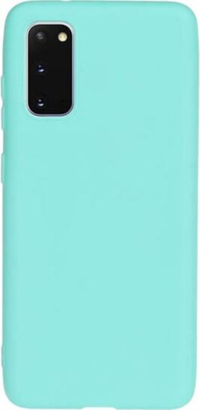 Samsung Galaxy S20 - Beskyttende NKOBEE Silikondeksel Grön