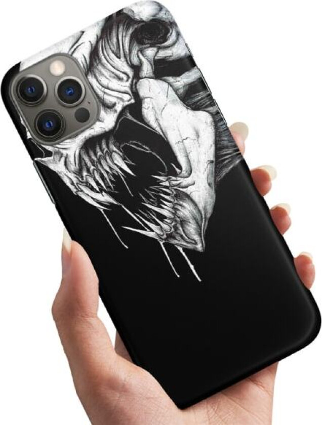iPhone 15 Pro - Deksel/Mobildeksel Dødningehode Monster