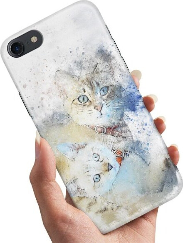 iPhone 7/8/SE - Deksel/Mobildeksel Katter