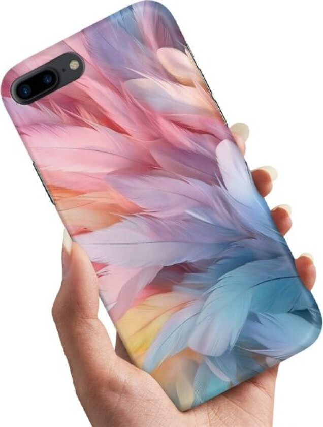 iPhone 7/8 Plus - Deksel/Mobildeksel Feathers