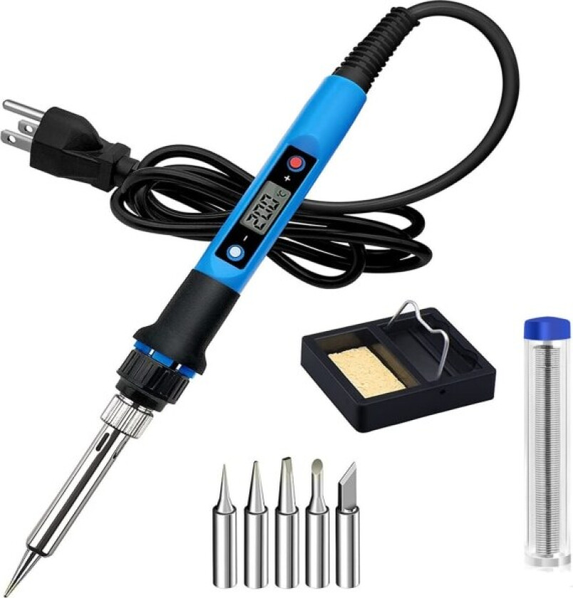 MH-Visible Elektrisk Loddebolt 100W Loddeverktøysett Justerbar