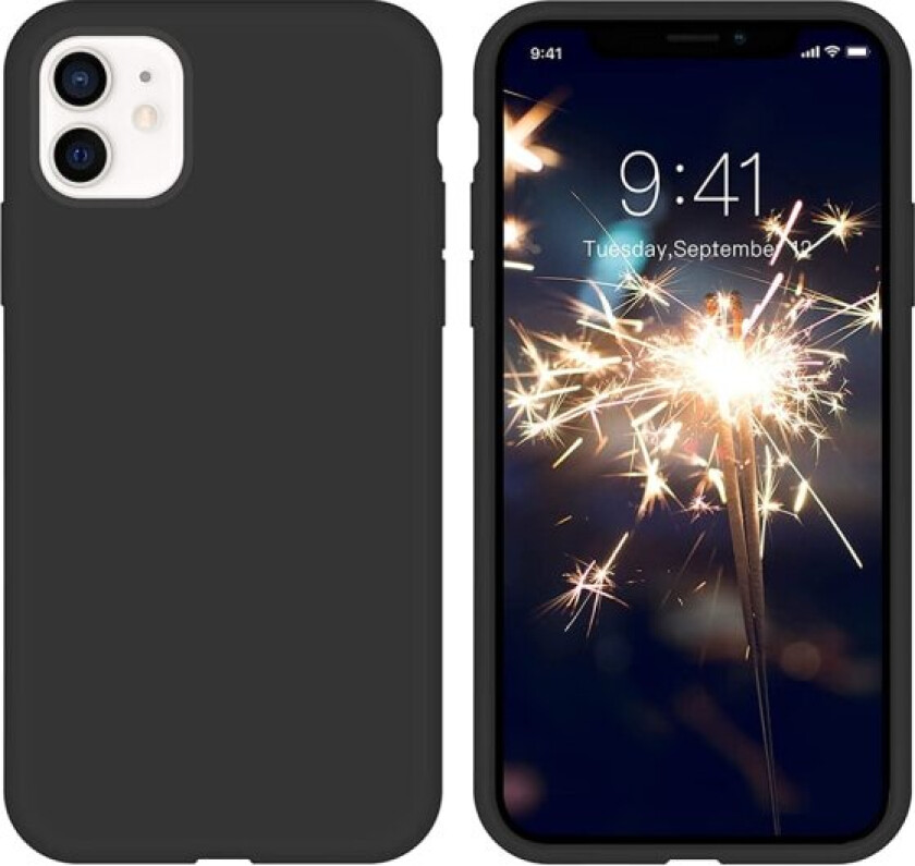 iPhone 12 - Støtdempende deksel (Floveme) Svart