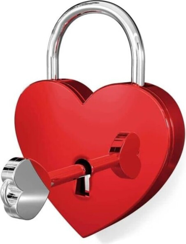 Hjerteformet hengelås med nøkkel, kjærlighetslås, minilås for elskere, bryllup, Valentinsdag, bursdag, reise, dagbok