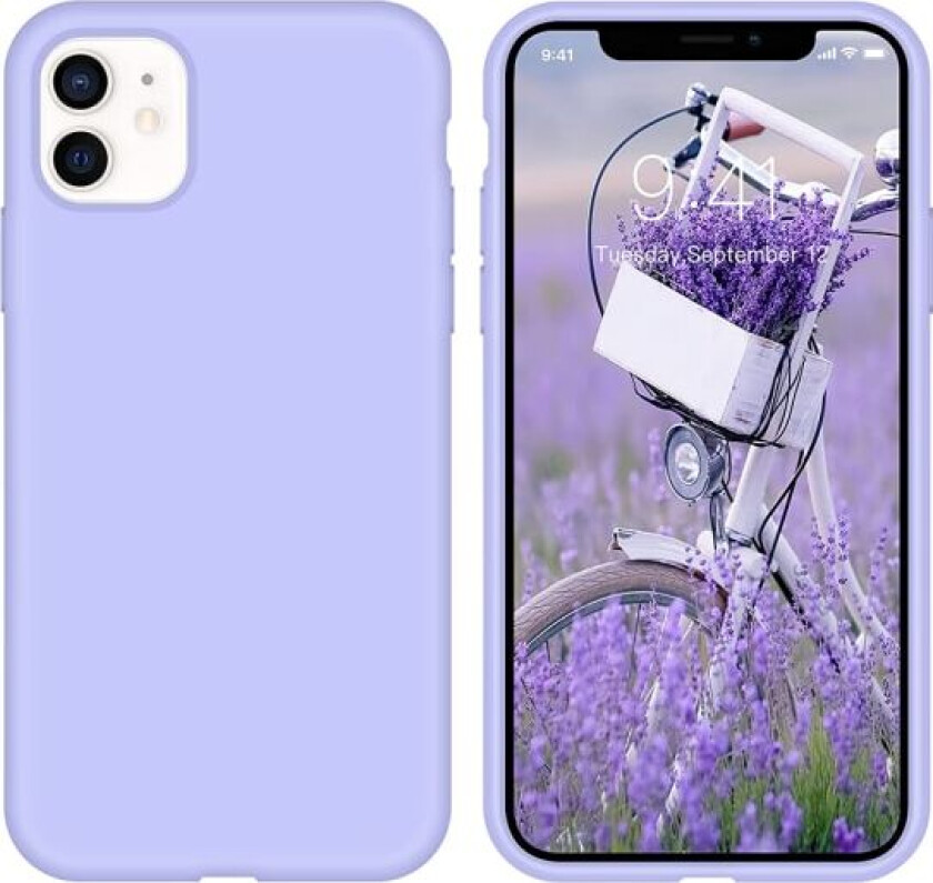 iPhone 12 - Støtdempende deksel (Floveme) Lila