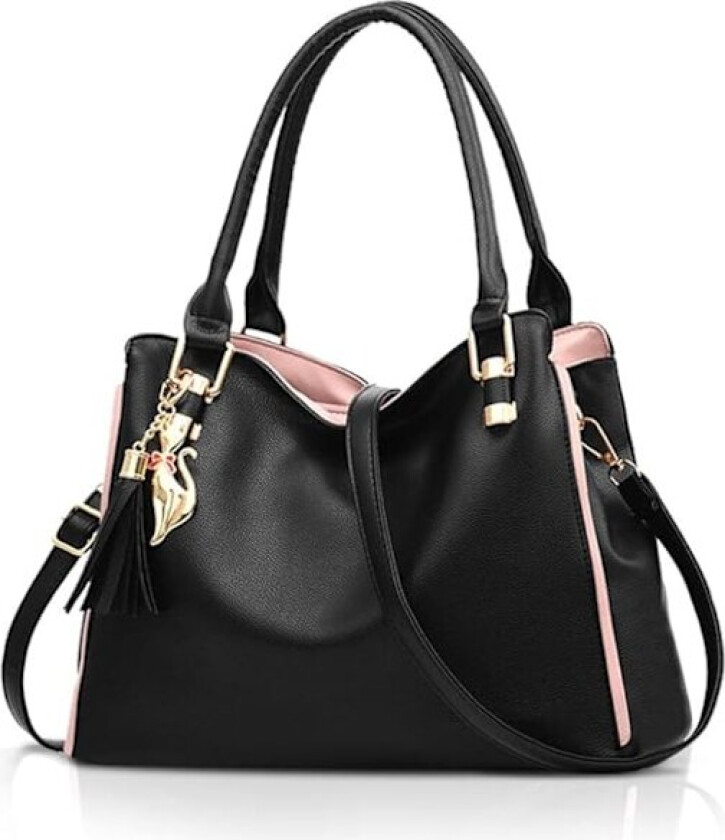 Hobo-vesker og skuldervesker for kvinner Mote Håndvesker Stor Tote Bag Dame Skulderveske