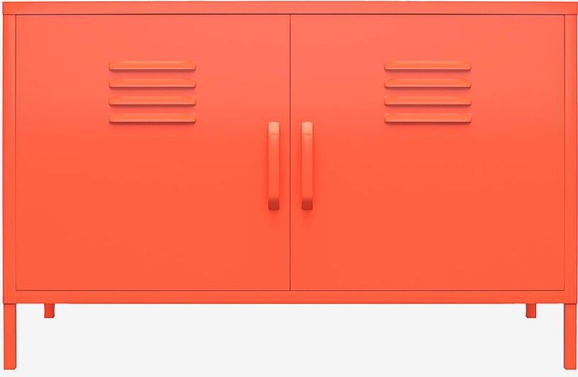 Skap med to dører Cache, Orange