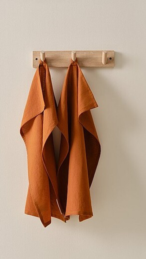 LINA kjøkkenhåndkle laget av linblanding 2-pakke