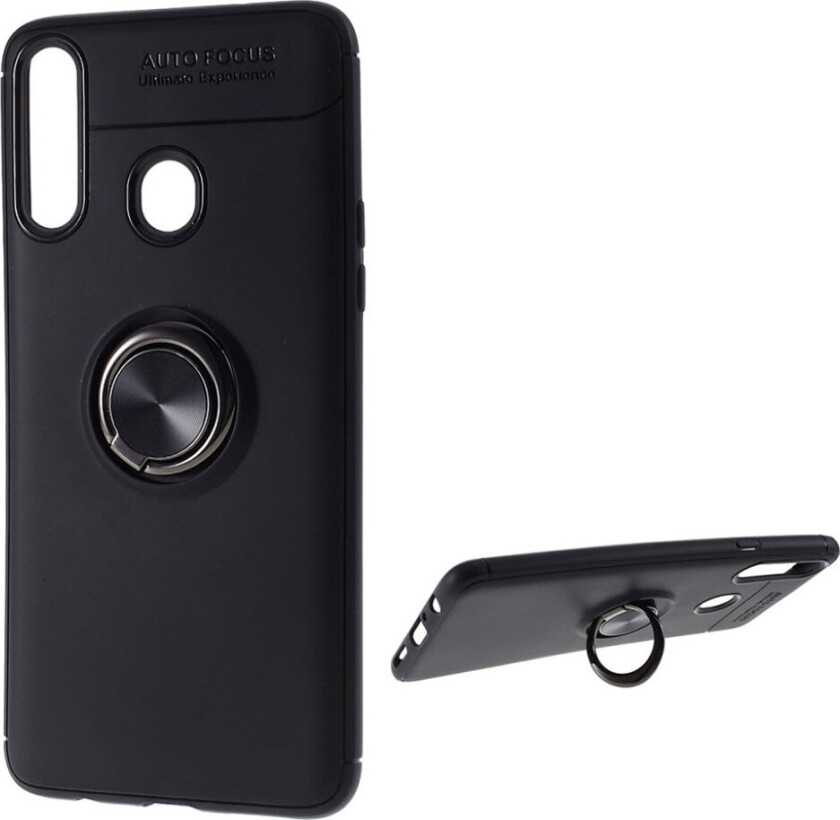 Ringo Samsung Galaxy A20s deksel - Helt svart