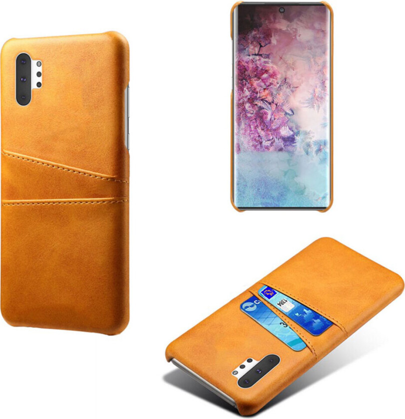 Dual Card Samsung Galaxy Note 10 Pro deksel - Oransje