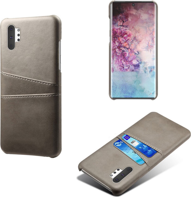 Dual Card Samsung Galaxy Note 10 Pro deksel - Grå