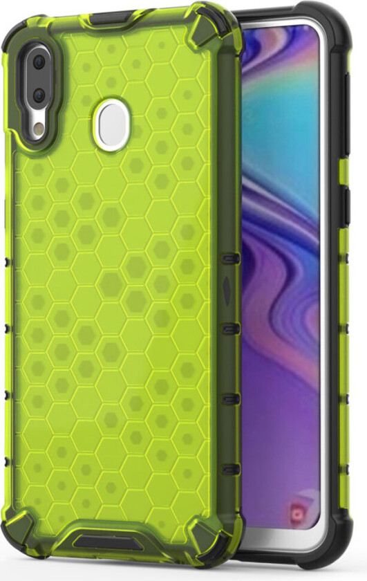 Bofink Honeycomb Samsung Galaxy M20 deksel - Grønn