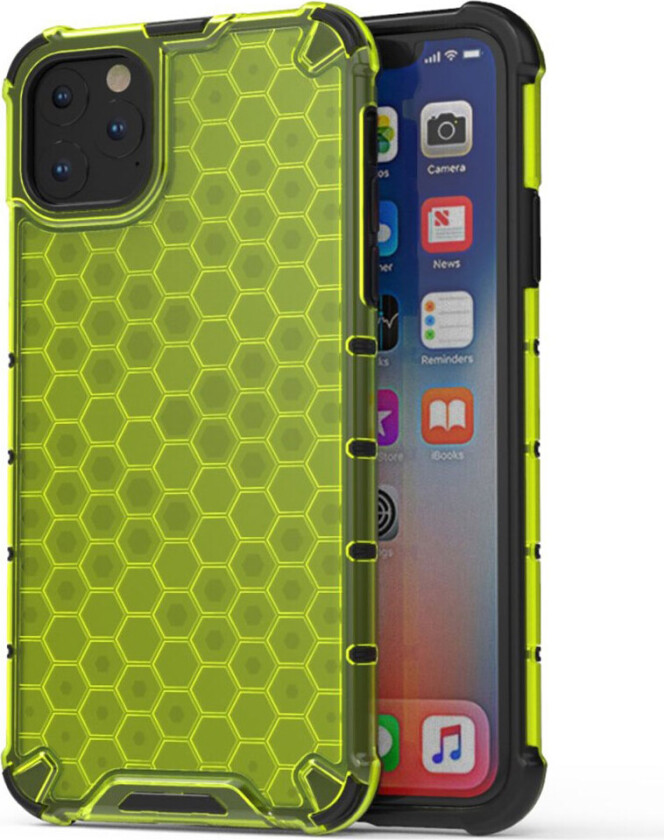 Bofink Honeycomb iPhone 11 Pro Max deksel - Grønn