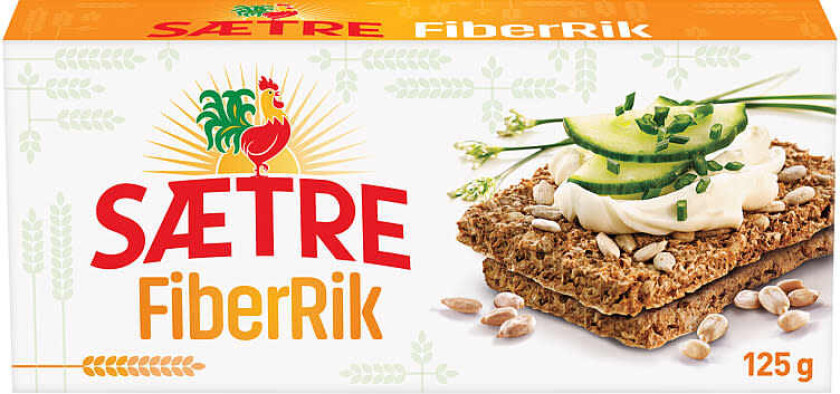 Fiberrik Solsikke 125g Prepack Sætre