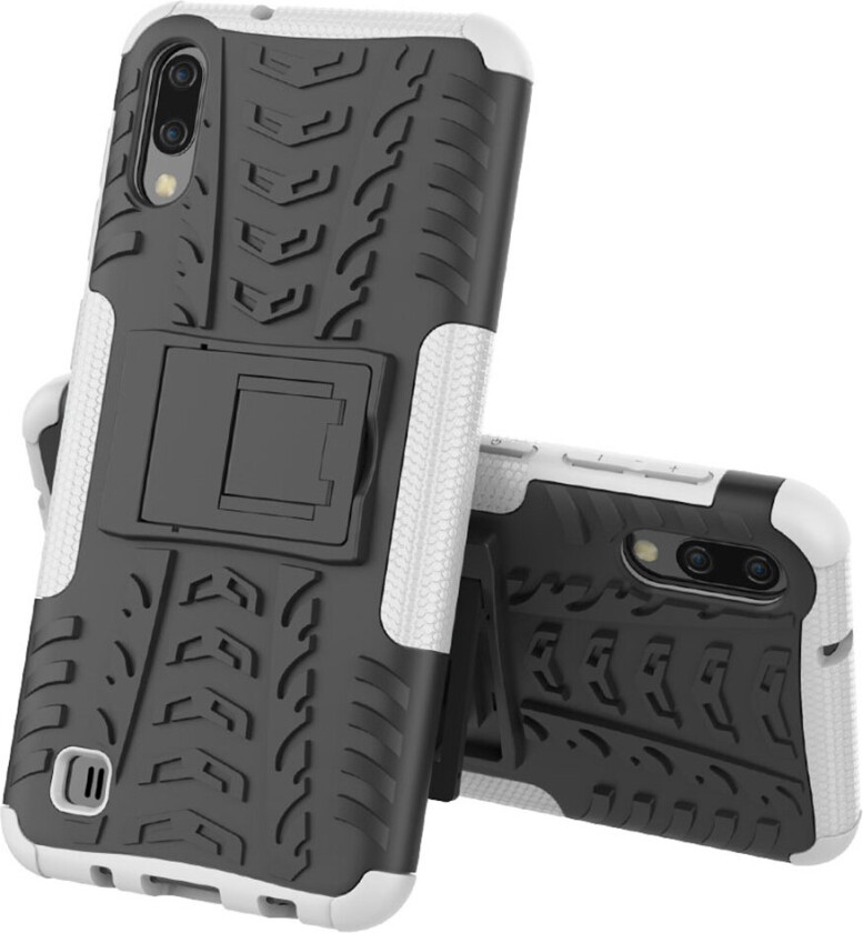 Offroad Samsung Galaxy A10 deksel - Hvit