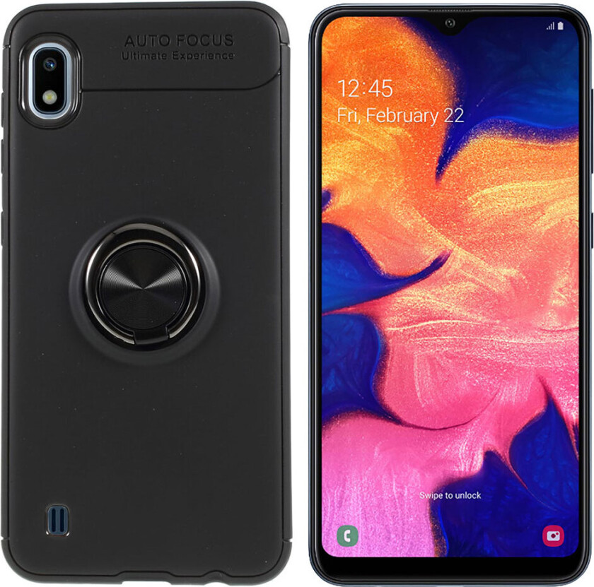 Ringo Samsung Galaxy A10 deksel - Helt svart