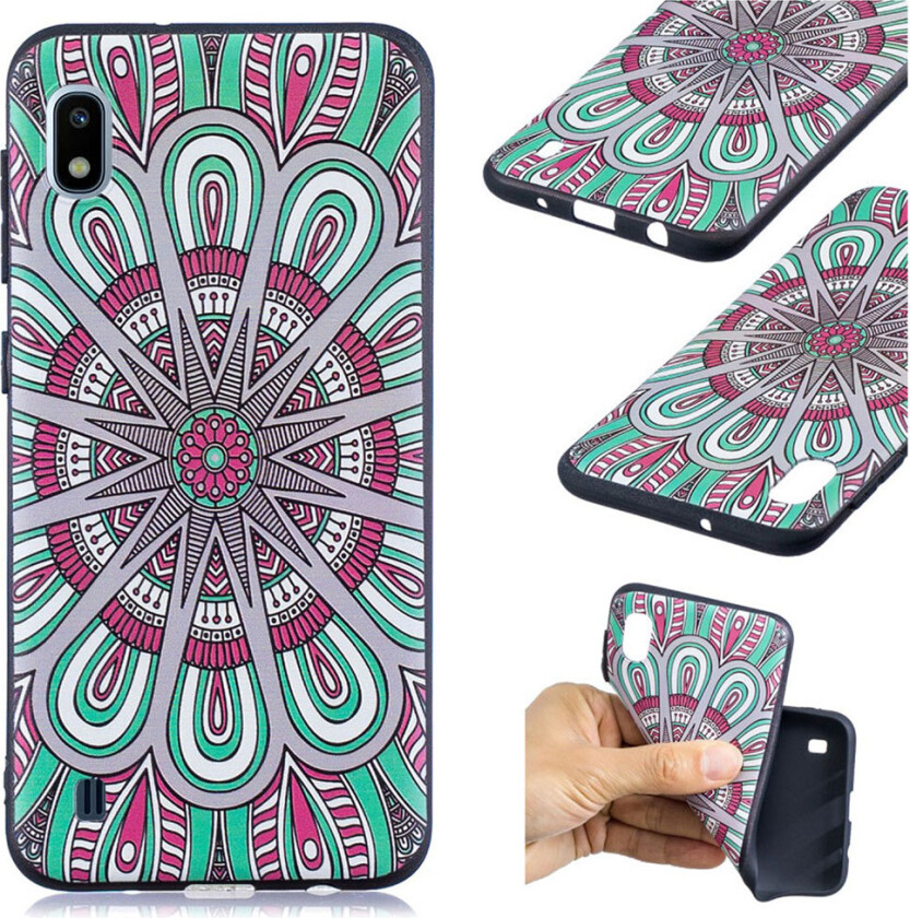 Imagine Samsung Galaxy A10 deksel - Symetrisk mønster