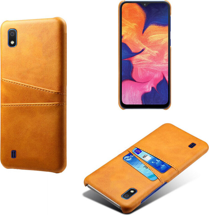 Dual Card Samsung Galaxy A10 deksel - Oransje